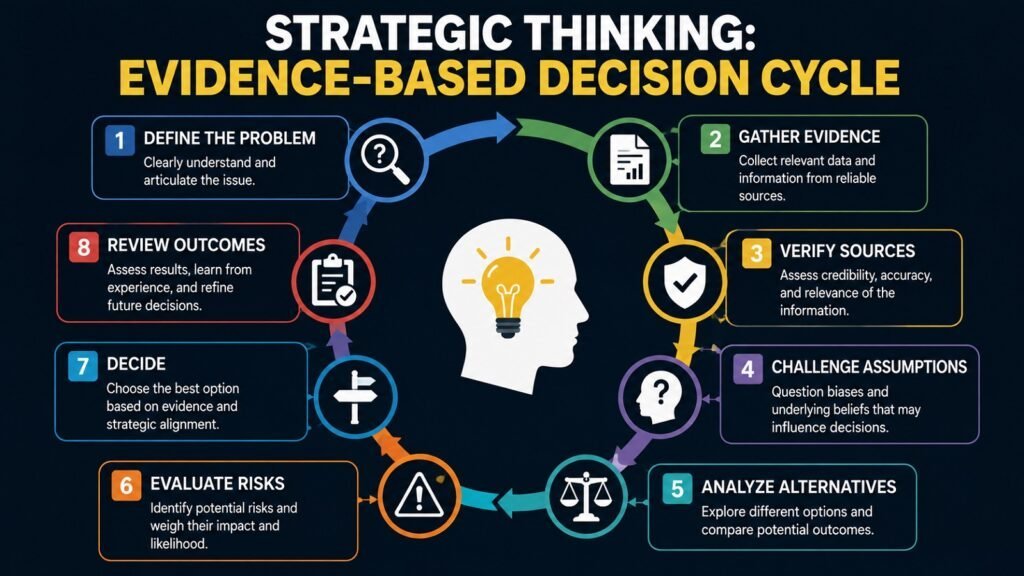Strategic Thinking -- Evidence-Based Decision Cycle