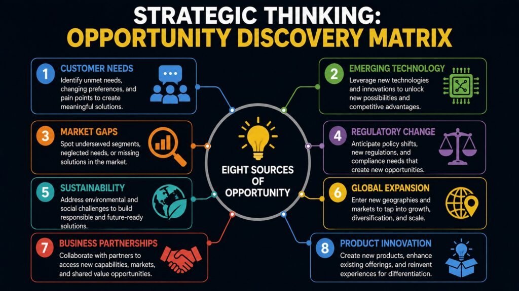 Strategic Thinking -- Opportunity Discovery Matrix