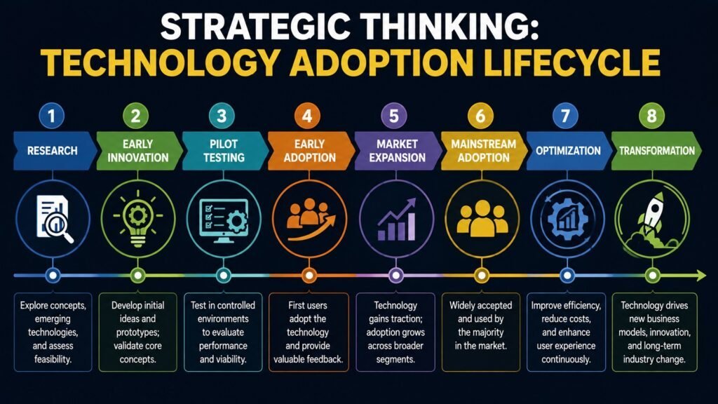 Strategic Thinking -- Technology Adoption Lifecycle