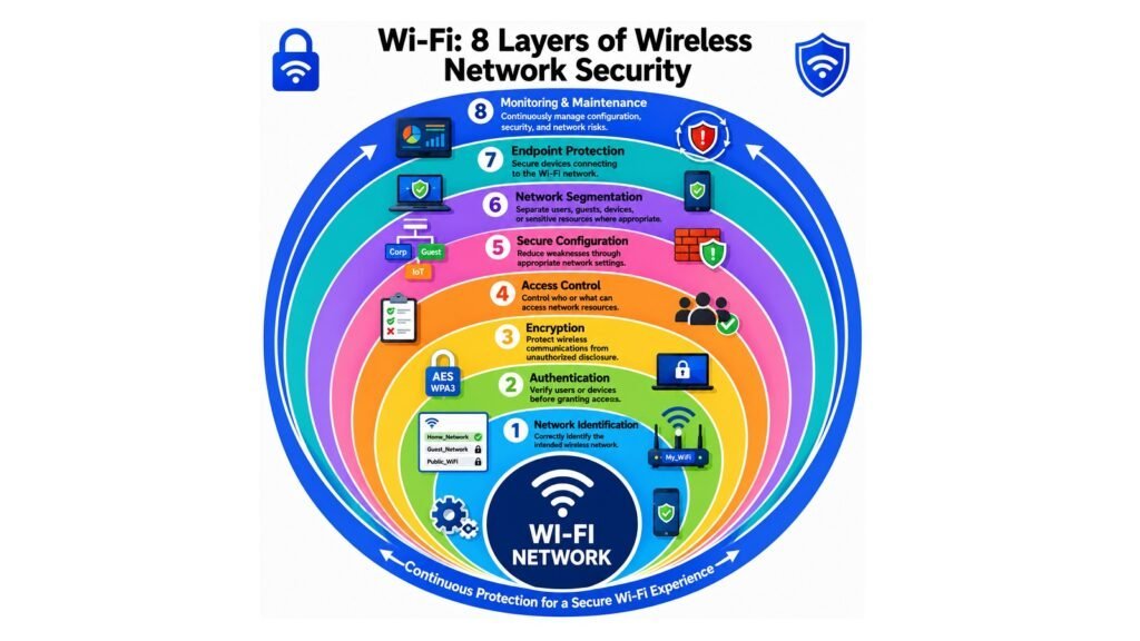 Wi-Fi -- 8 Layers of Wireless Network Security