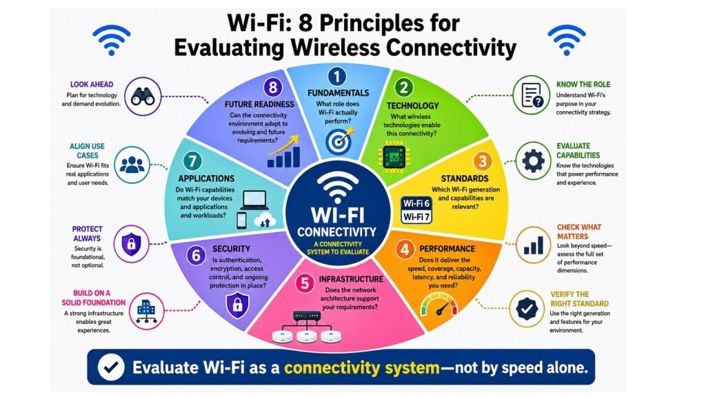 Wi-Fi -- 8 Principles for Evaluating Wireless Connectivity