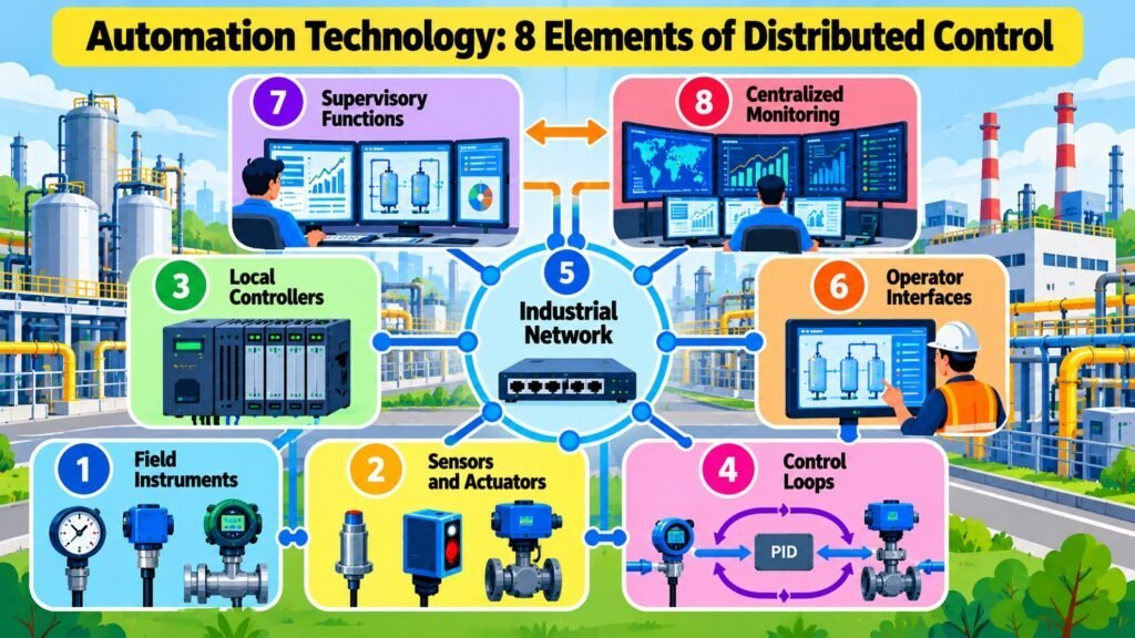 Automation Technology -- 8 Elements of Distributed Control