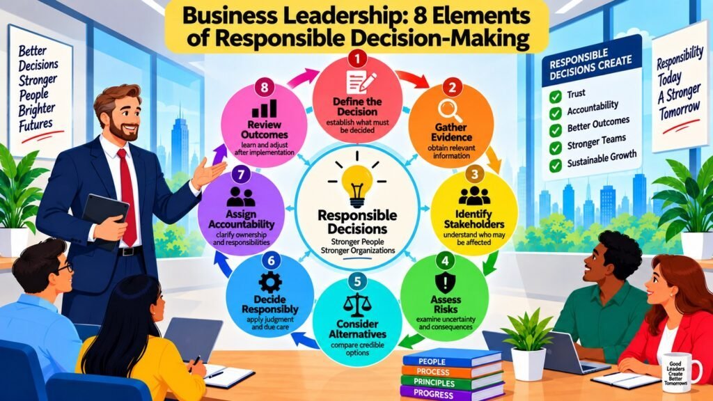 Business Leadership -- 8 Elements of Responsible Decision-Making