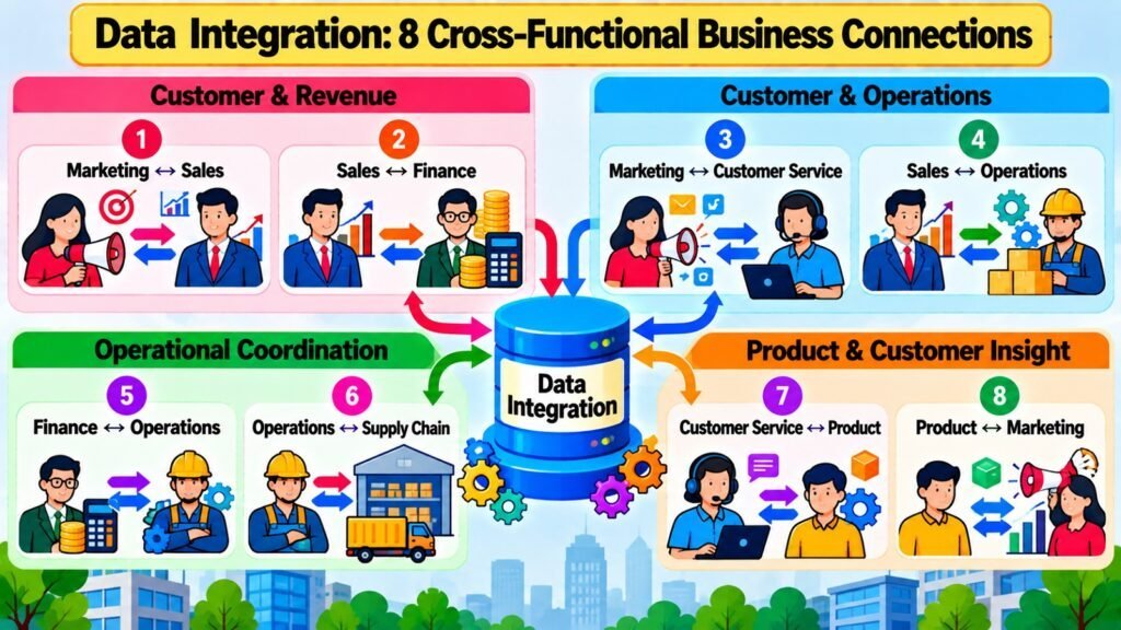 Data Integration -- 8 Cross-Functional Business Connections