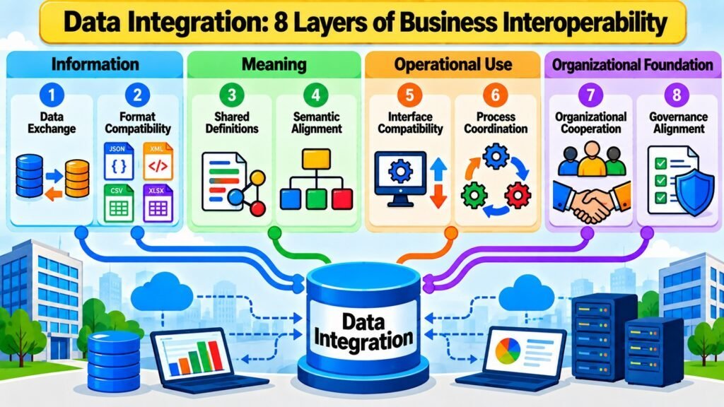 Data Integration -- 8 Layers of Business Interoperability