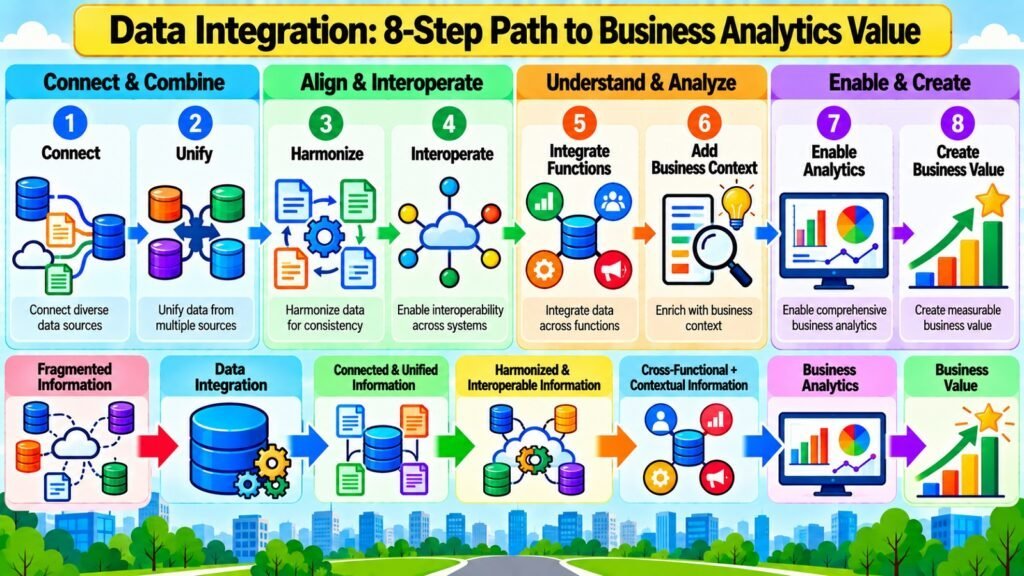 Data Integration -- 8-Step Path to Business Analytics Value