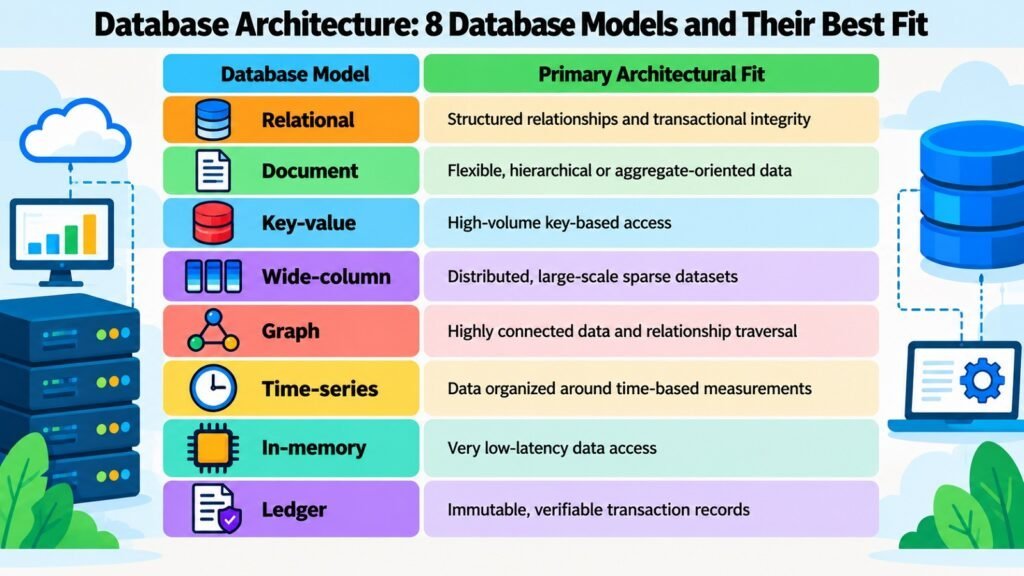 Database Architecture -- 8 Database Models and Their Best Fit