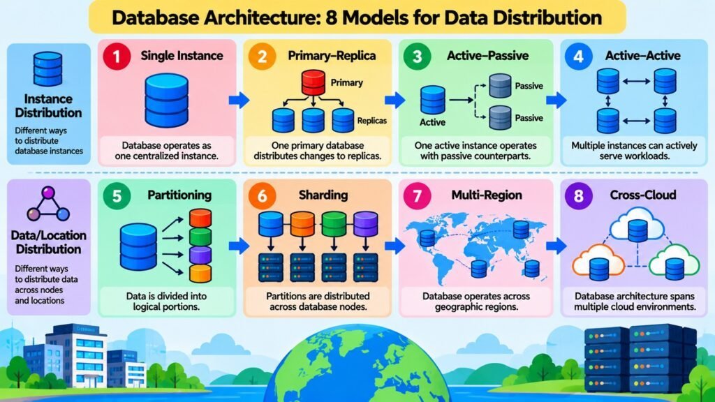 Database Architecture -- 8 Models for Data Distribution