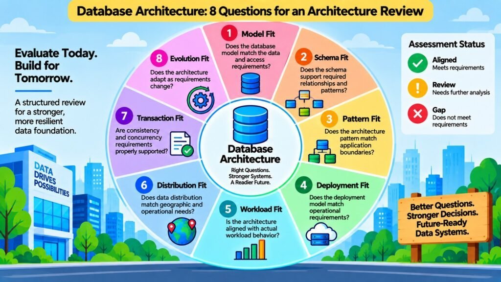 Database Architecture -- 8 Questions for an Architecture Review