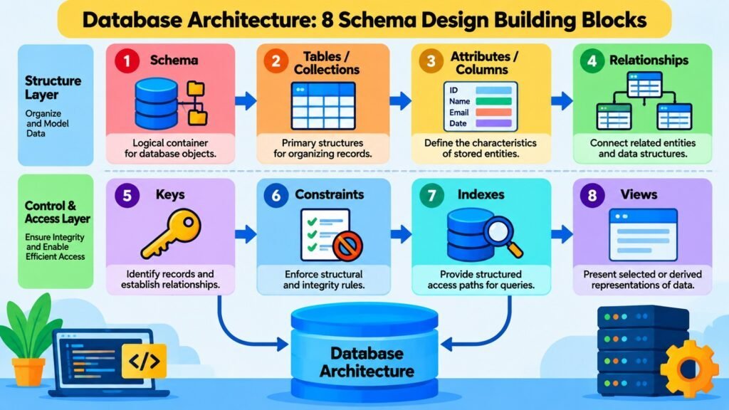 Database Architecture -- 8 Schema Design Building Blocks