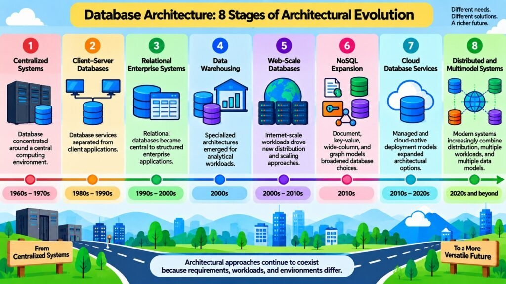 Database Architecture -- 8 Stages of Architectural Evolution
