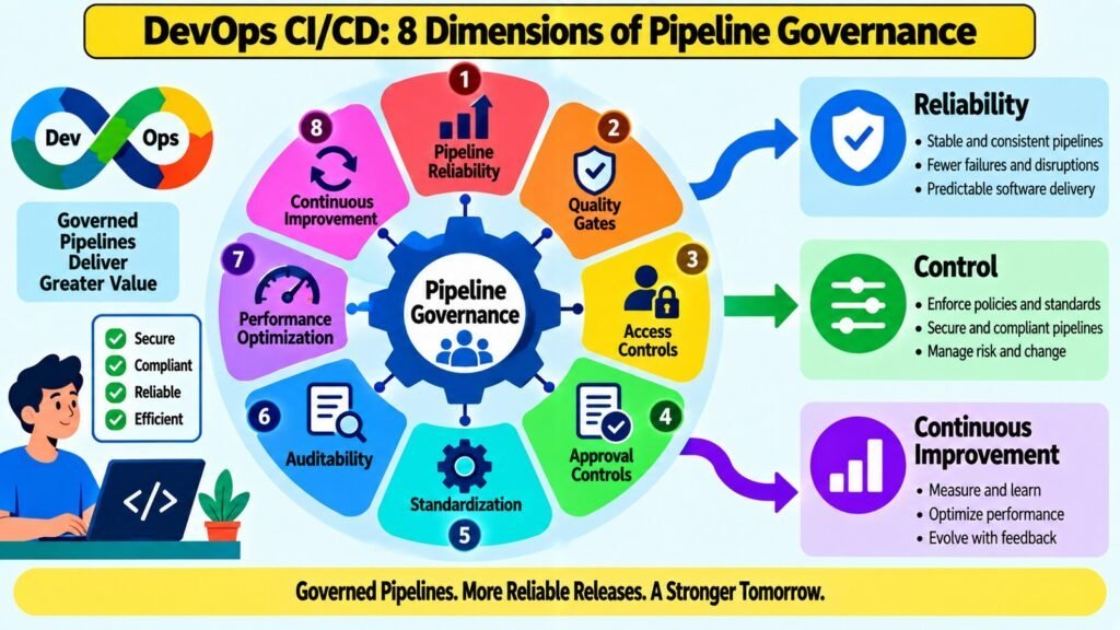 DevOps CI/CD -- 8 Dimensions of Pipeline Governance