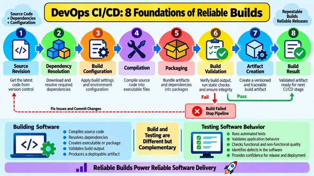 DevOps CI/CD -- 8 Foundations of Reliable Builds