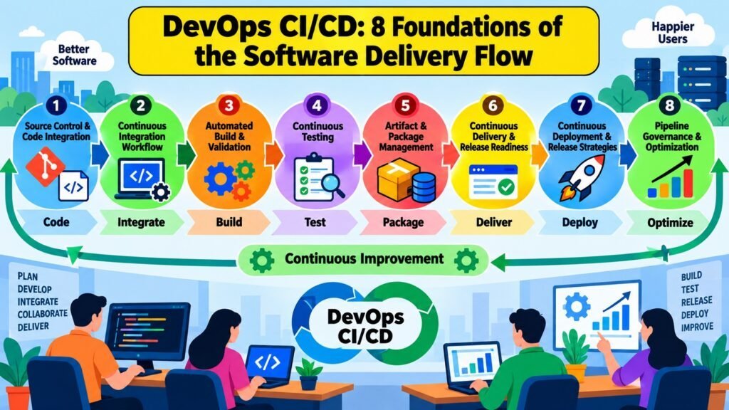 DevOps CI/CD -- 8 Foundations of the Software Delivery Flow