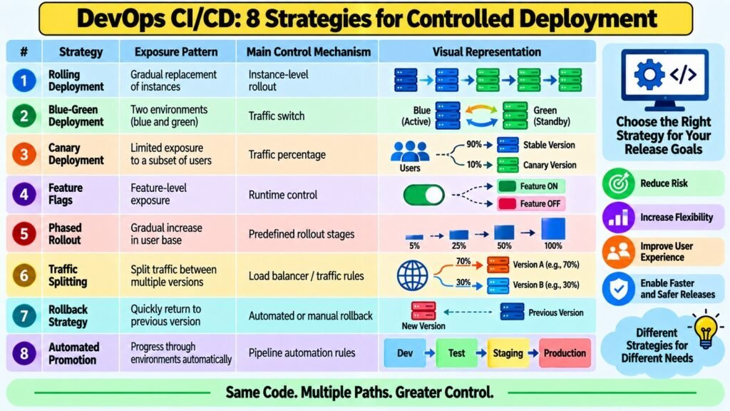 DevOps CI/CD -- 8 Strategies for Controlled Deployment