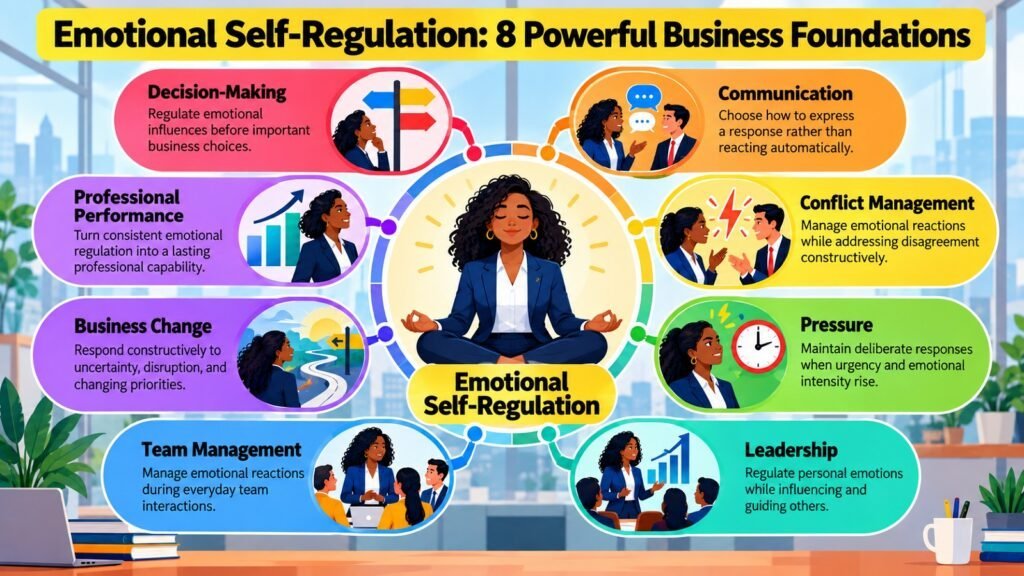 Emotional Self-Regulation -- 8 Powerful Business Foundations