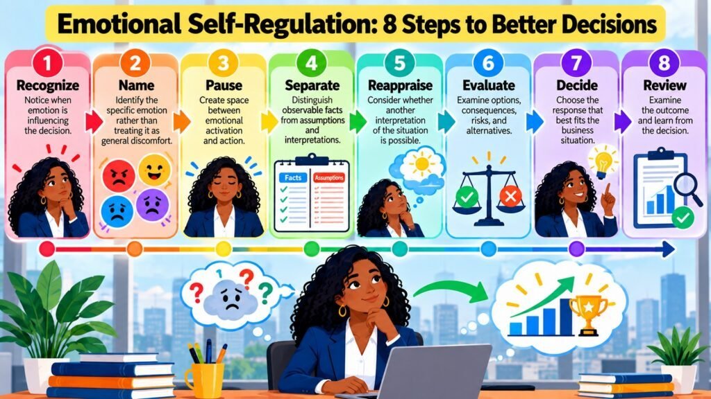 Emotional Self-Regulation -- 8 Steps to Better Decisions