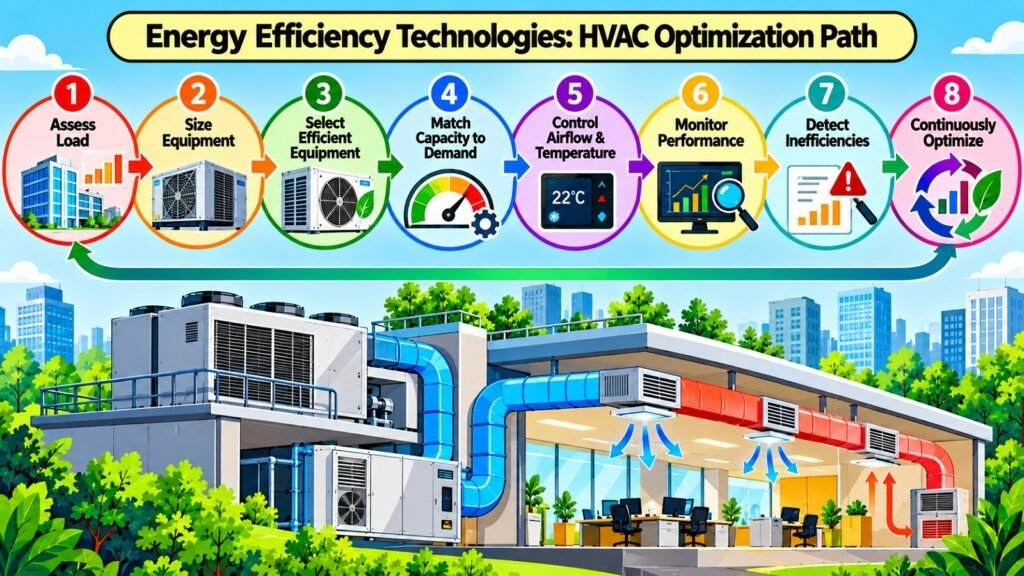 Energy Efficiency Technologies -- HVAC Optimization Path
