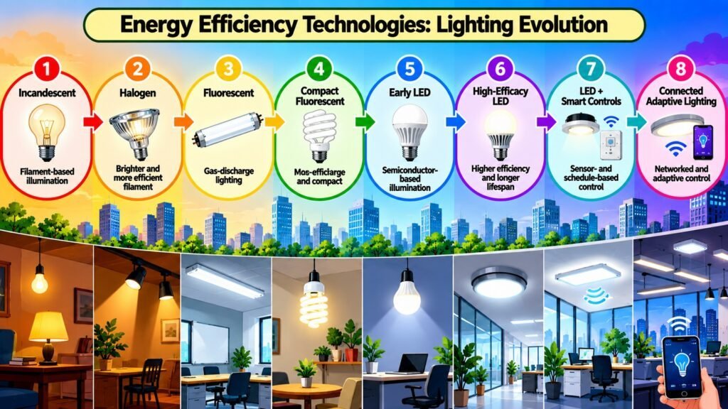 Energy Efficiency Technologies -- Lighting Evolution