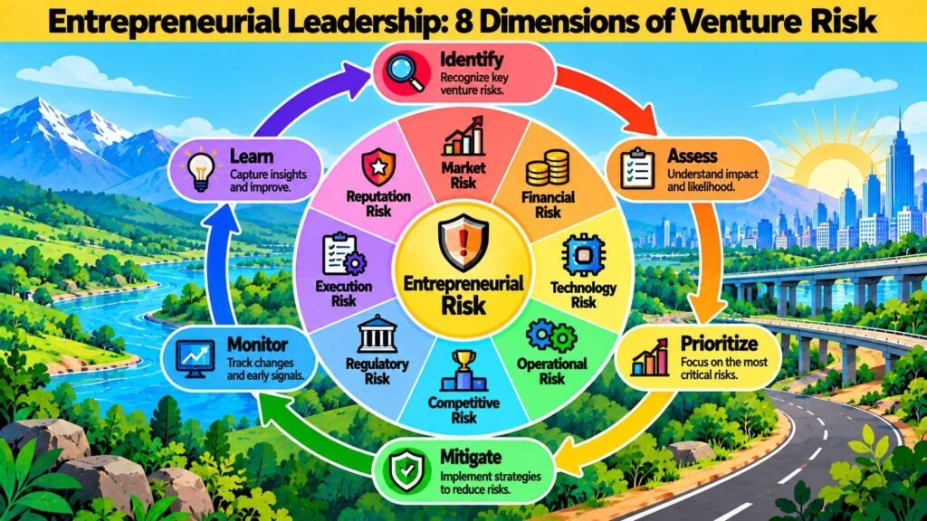 Entrepreneurial Leadership -- 8 Dimensions of Venture Risk