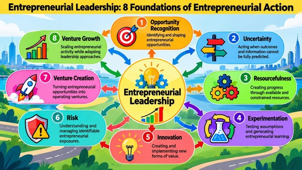 Entrepreneurial Leadership -- 8 Foundations of Entrepreneurial Action