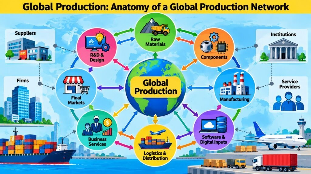 Global Production -- Anatomy of a Global Production Network