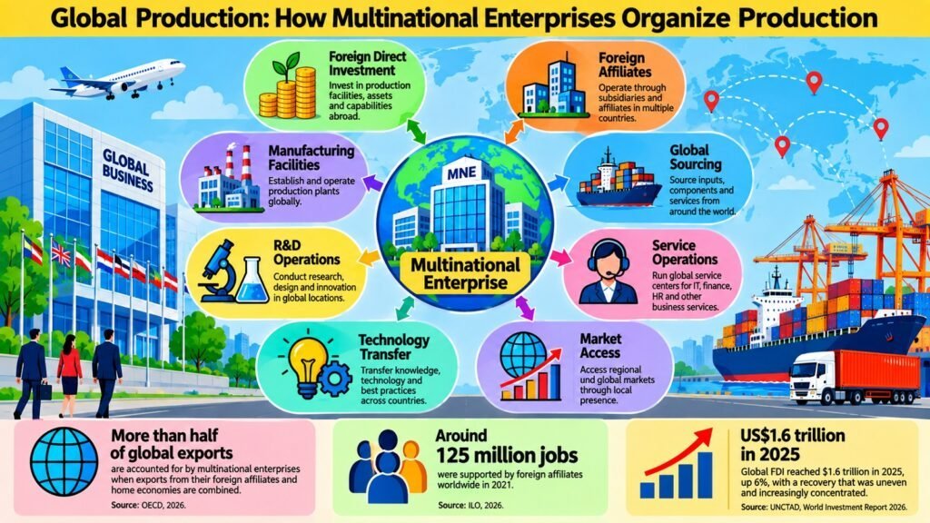 Global Production -- How Multinational Enterprises Organize Production