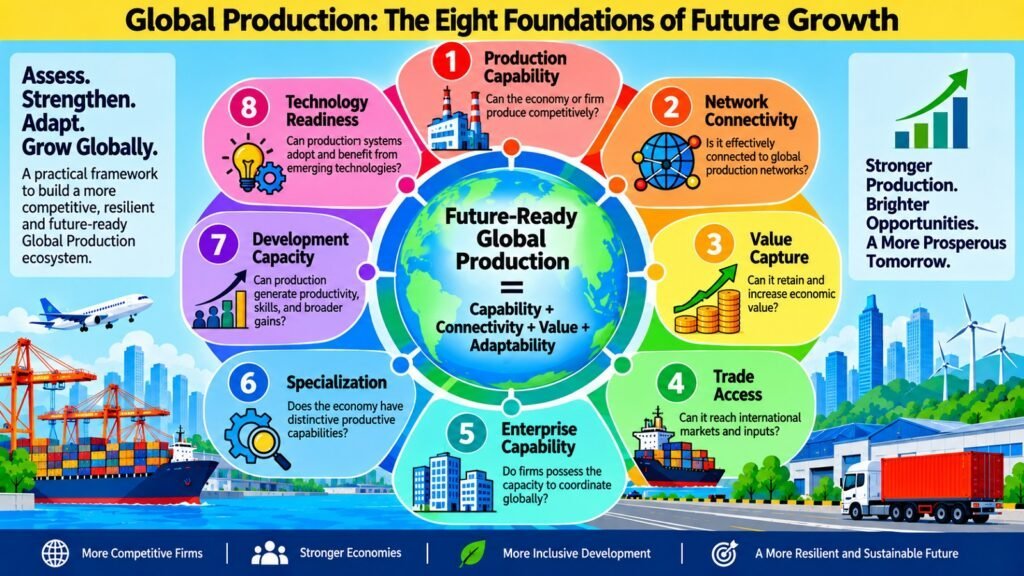 Global Production -- The Eight Foundations of Future Growth