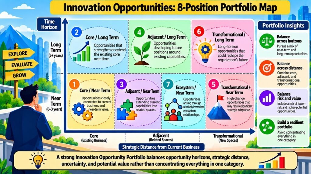 Innovation Opportunities -- 8-Position Portfolio Map