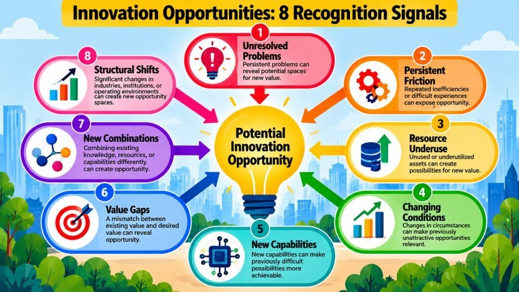 Innovation Opportunities -- 8 Recognition Signals