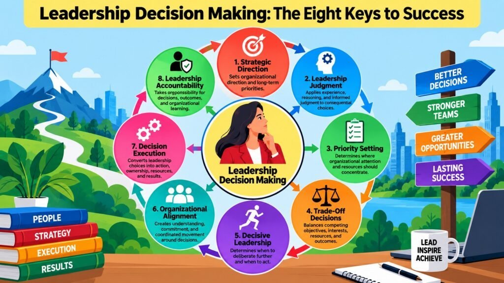 Leadership Decision Making -- The Eight Keys to Success
