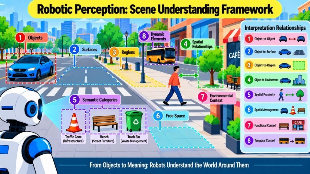 Robotic Perception -- Scene Understanding Framework
