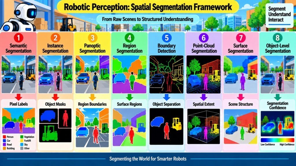 Robotic Perception -- Spatial Segmentation Framework