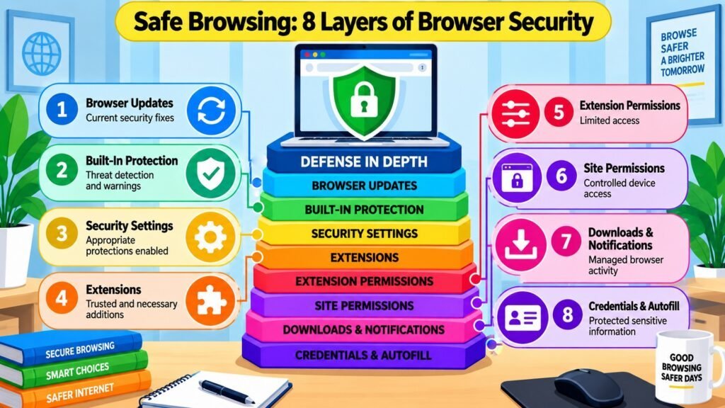 Safe Browsing -- 8 Layers of Browser Security
