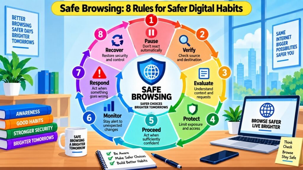 Safe Browsing -- 8 Rules for Safer Digital Habits