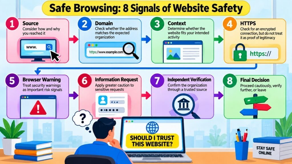 Safe Browsing -- 8 Signals of Website Safety