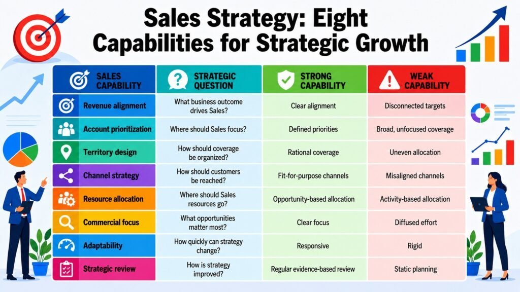 Sales Strategy -- Eight Capabilities for Strategic Growth