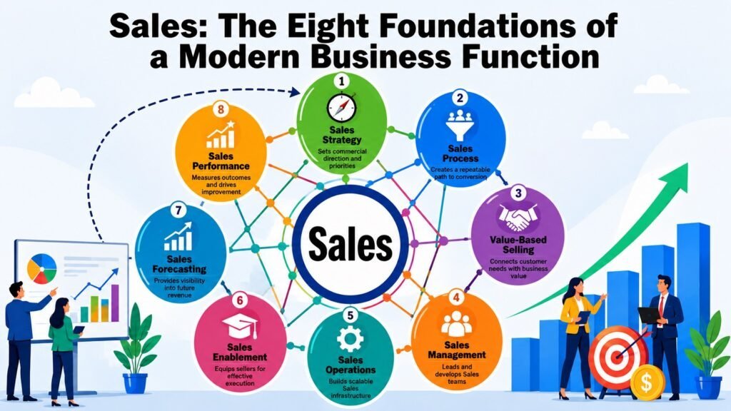 Sales -- The Eight Foundations of a Modern Business Function