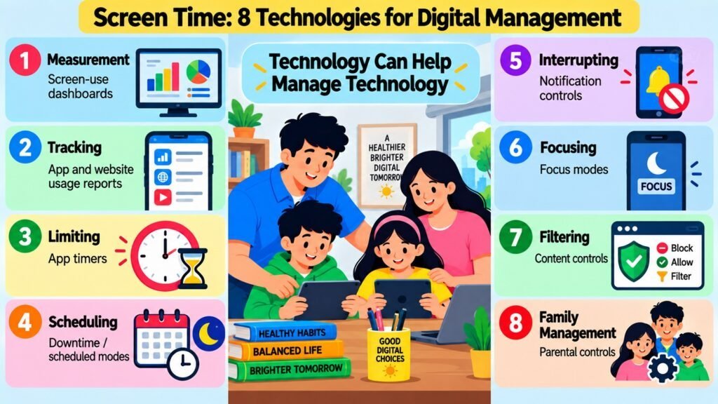 7. Screen Time -- 8 Technologies for Digital Management