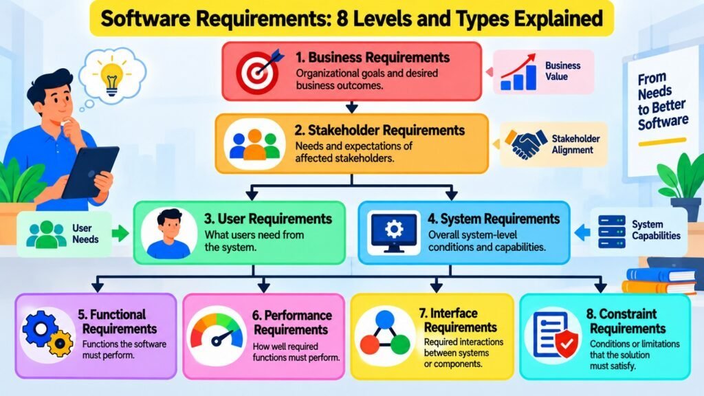 Software Requirements -- 8 Levels and Types Explained