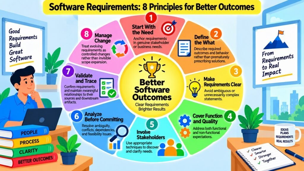 Software Requirements -- 8 Principles for Better Outcomes