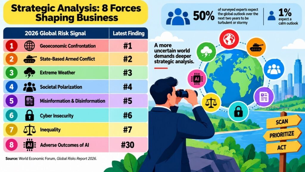 Strategic Analysis: 8 Forces Shaping Business