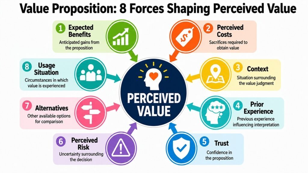 Value Proposition -- 8 Forces Shaping Perceived Value