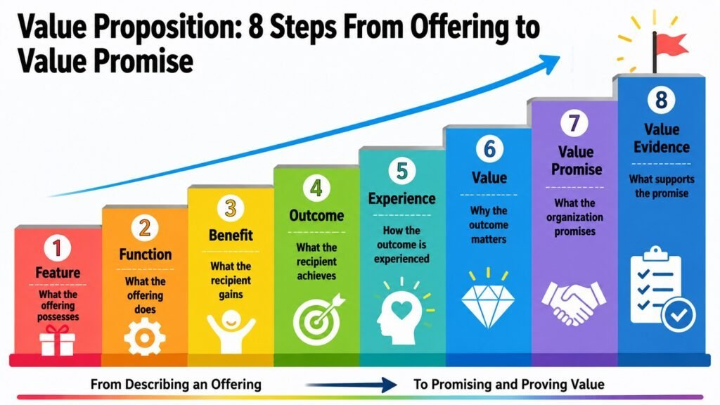 Value Proposition -- 8 Steps From Offering to Value Promise
