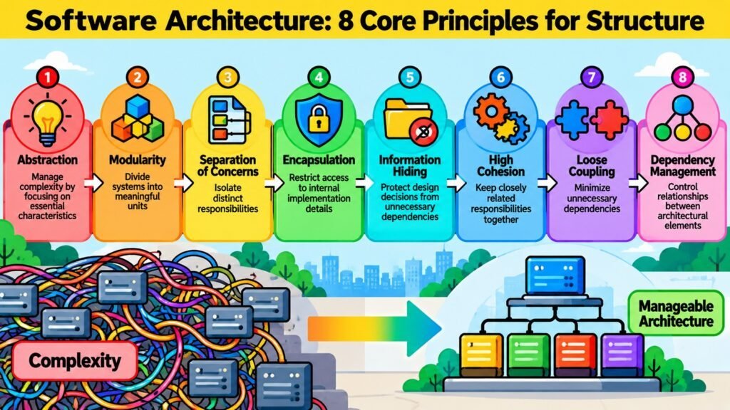 Software Architecture -- 8 Core Principles for Structure