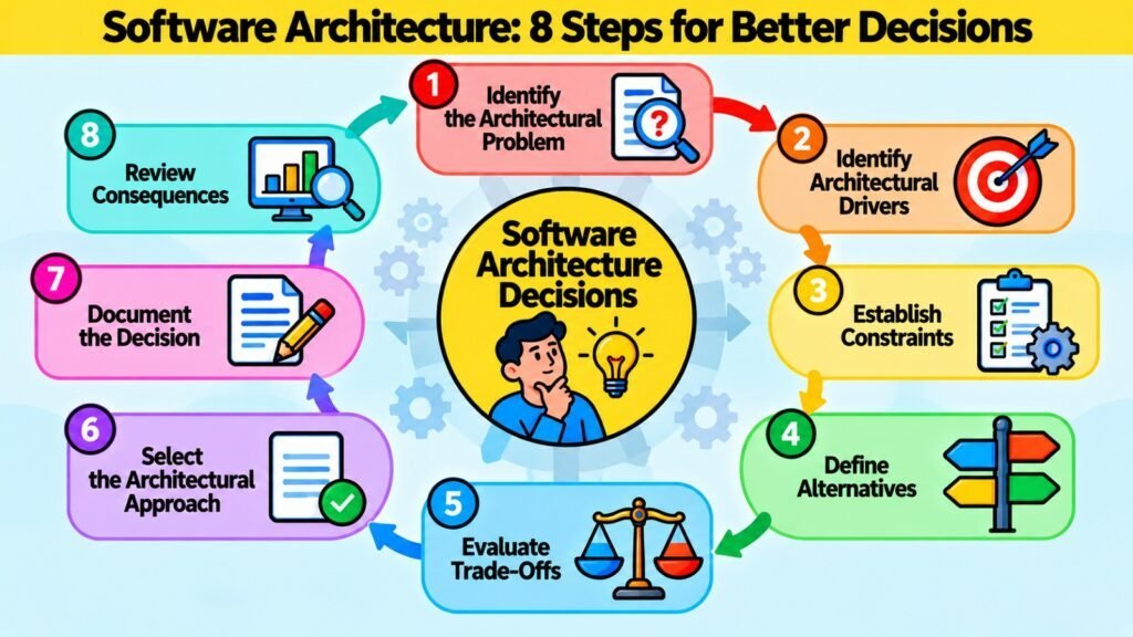 Software Architecture -- 8 Steps for Better Decisions