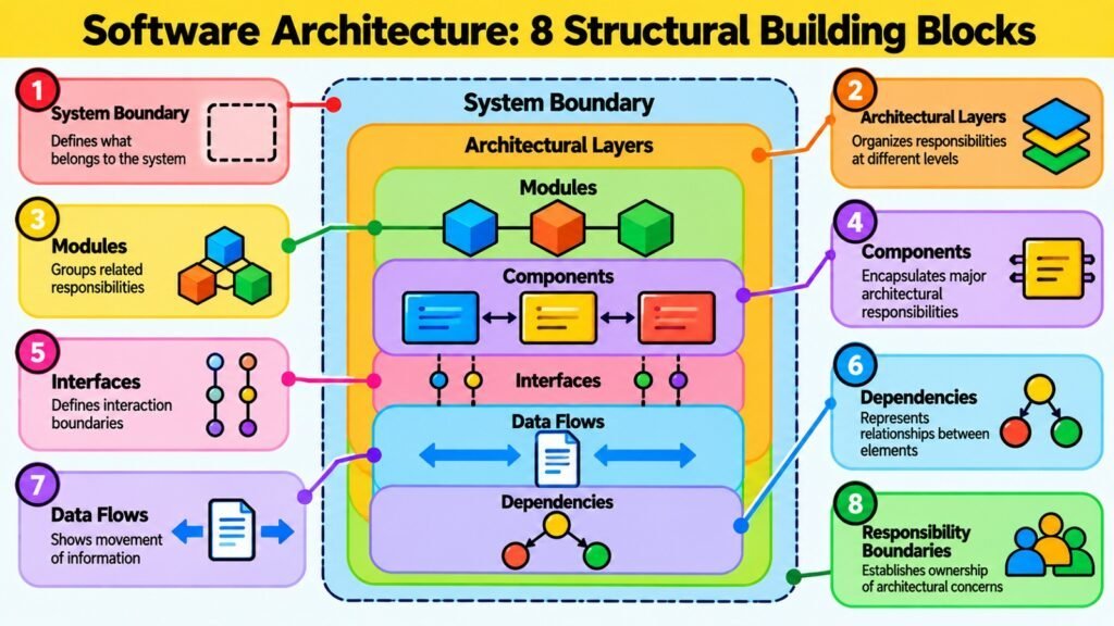 Software Architecture -- 8 Structural Building Blocks
